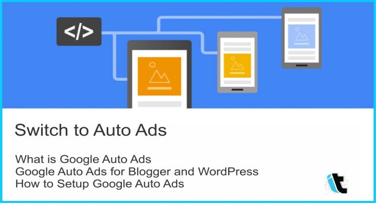 AdSense is one of the most powerful way to earn money. AdSense providing auto ads to short the work