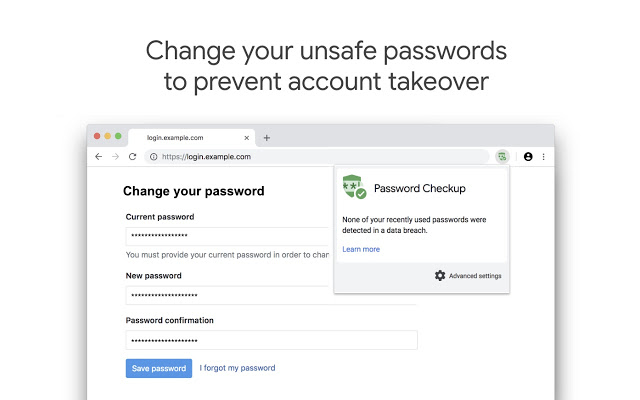 Password Checkup Extension : Password Checkup 