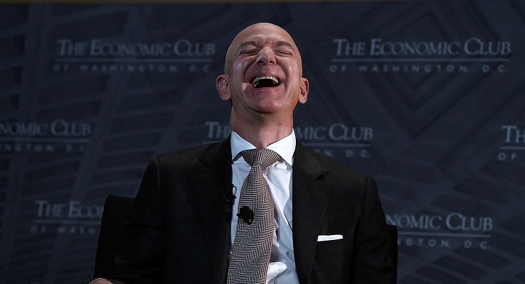 Jeff Bezos basis salary ஜெப் பெசோஸ் அடிப்படை சம்பளம்