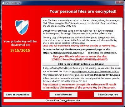 Encrypting ransomware