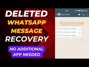 how to recover deleted whatsapp message in tamil